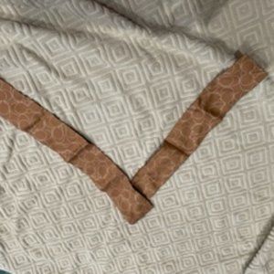 NWOT Coach Pony scarf in signature logo